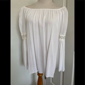 Kay Celine Embroidered Peasant Blouse